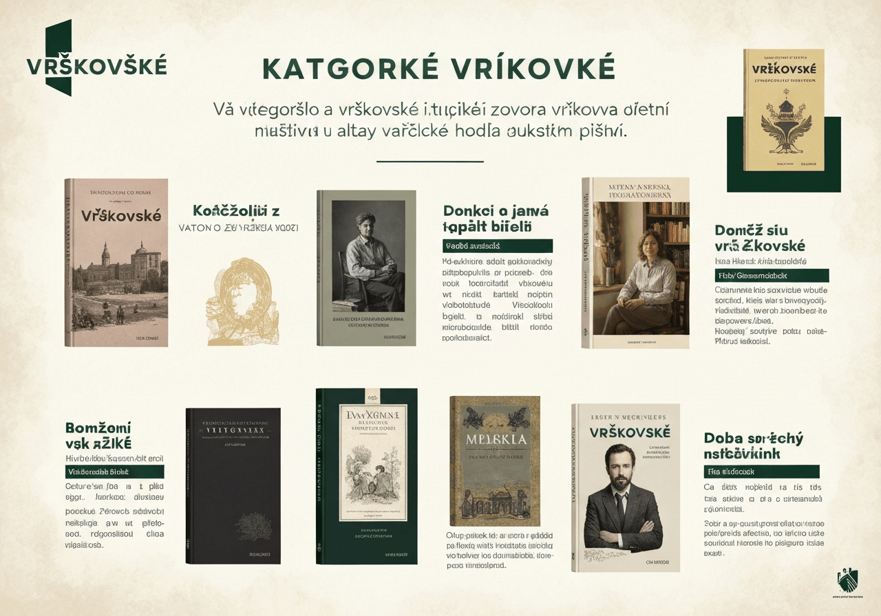 Tabulka vÄkovÃ½ch kategoriÃ­ s ikonami knih