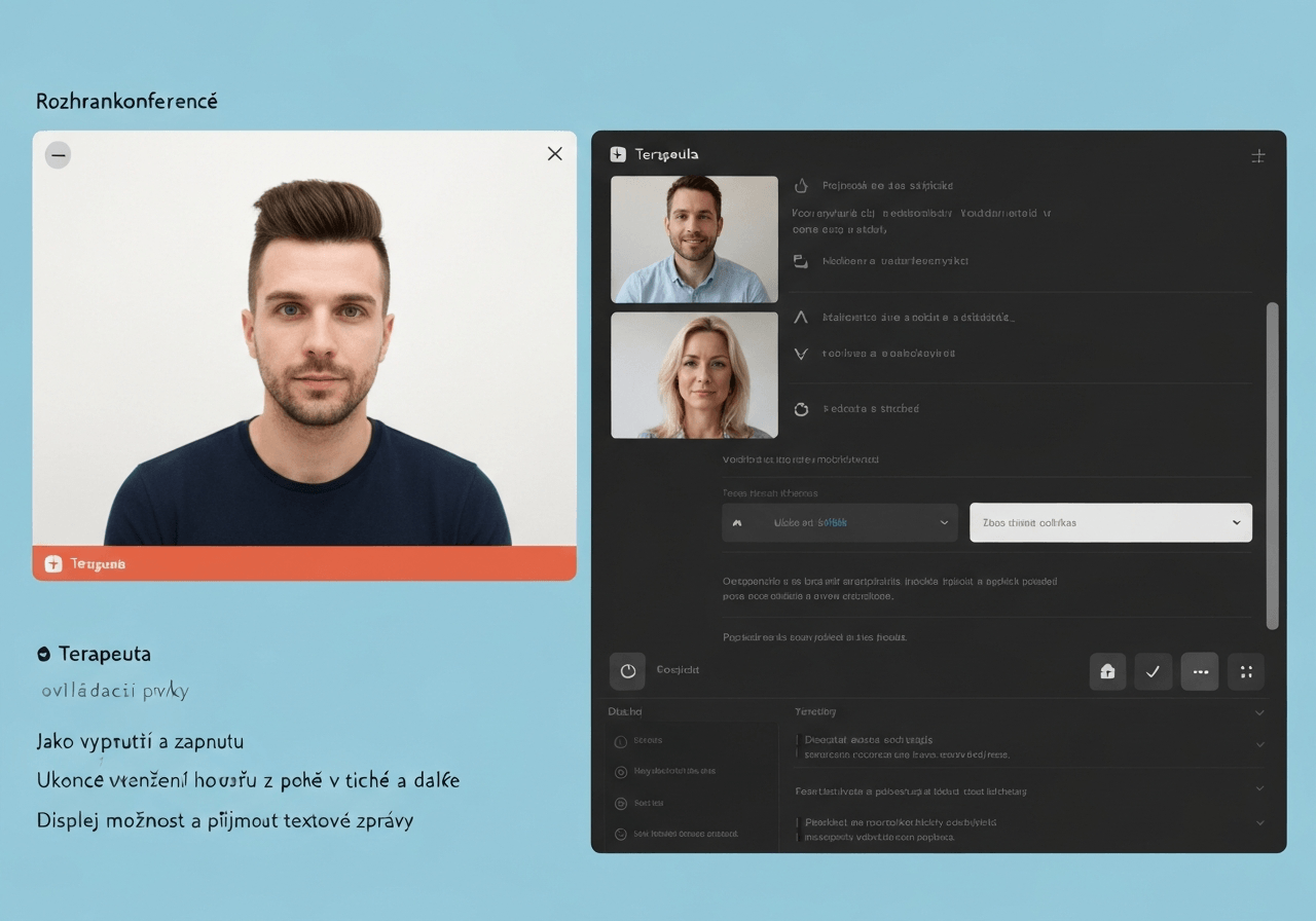 Online konzultace s psychiatrem pÅes zabezpeÄenou platformu